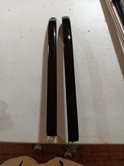 2 Pack WR12X22183 Black Refrigerator Door Handles Set Replaces AP5948588