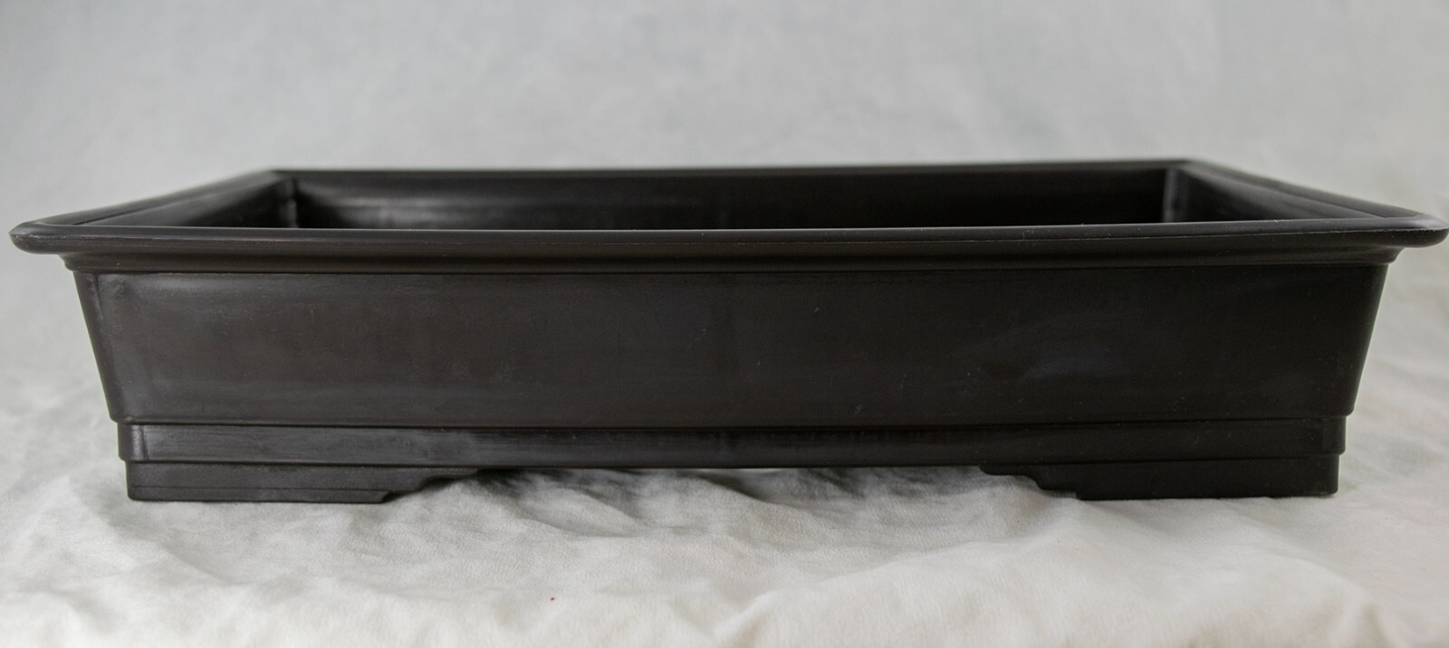 Japanese Plastic Bonsai Training Pot & Succulent Planter - 13"x 9.25"x 2.75" gallery