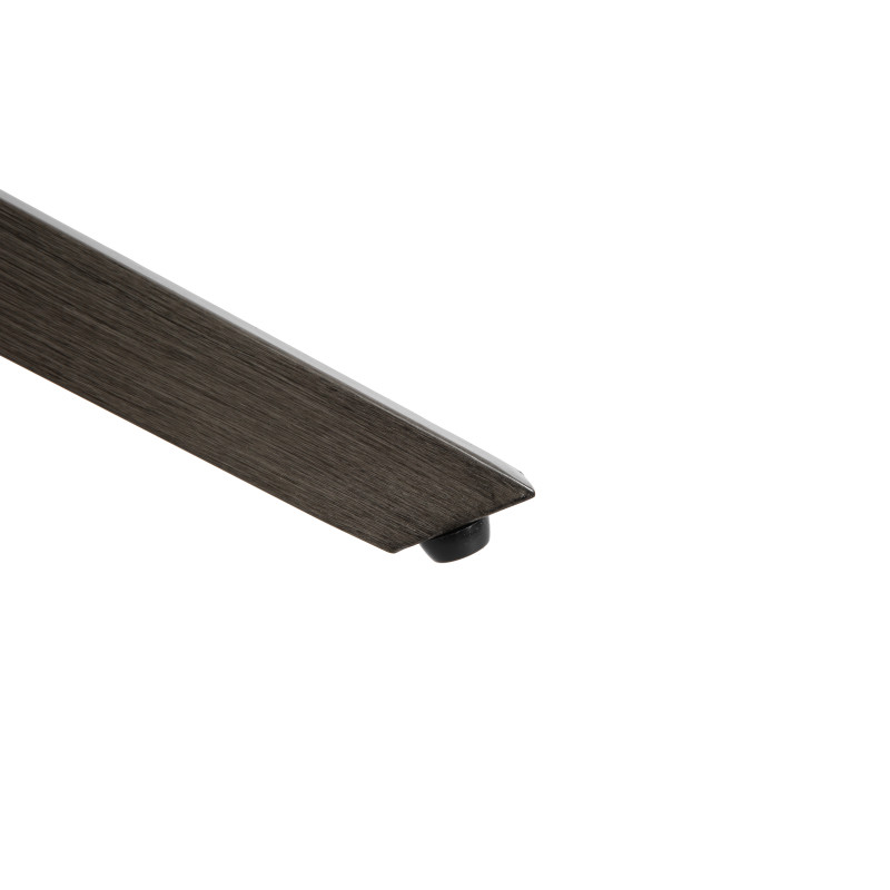 Modern Durable Lightweight Square Trestle Dining Table With Sintered Stone Top gallery
