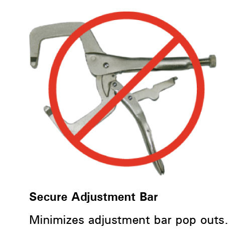 Strong Hand Tools 11 in. Swivel Pad Locking C Clamp (PR115S) gallery