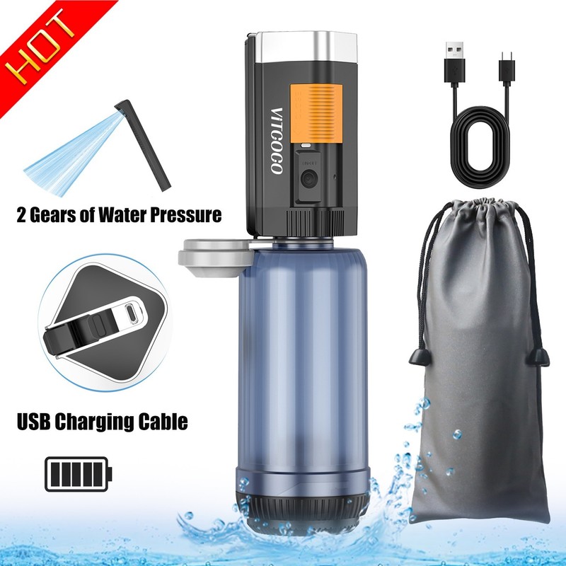 Rechargeable USB Bidet – 400ml Handheld Sprayer, Perfect for Postpartum Care gallery