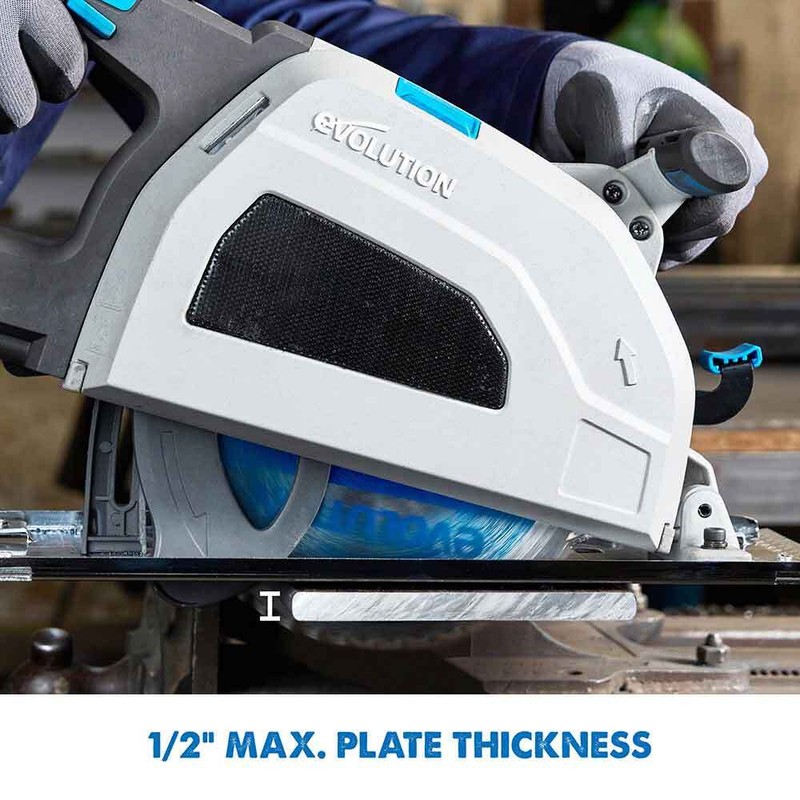 Evolution S210CCS: Metal Cutting Circular Saw with 8-1/4 In. Mild Steel Cutting gallery