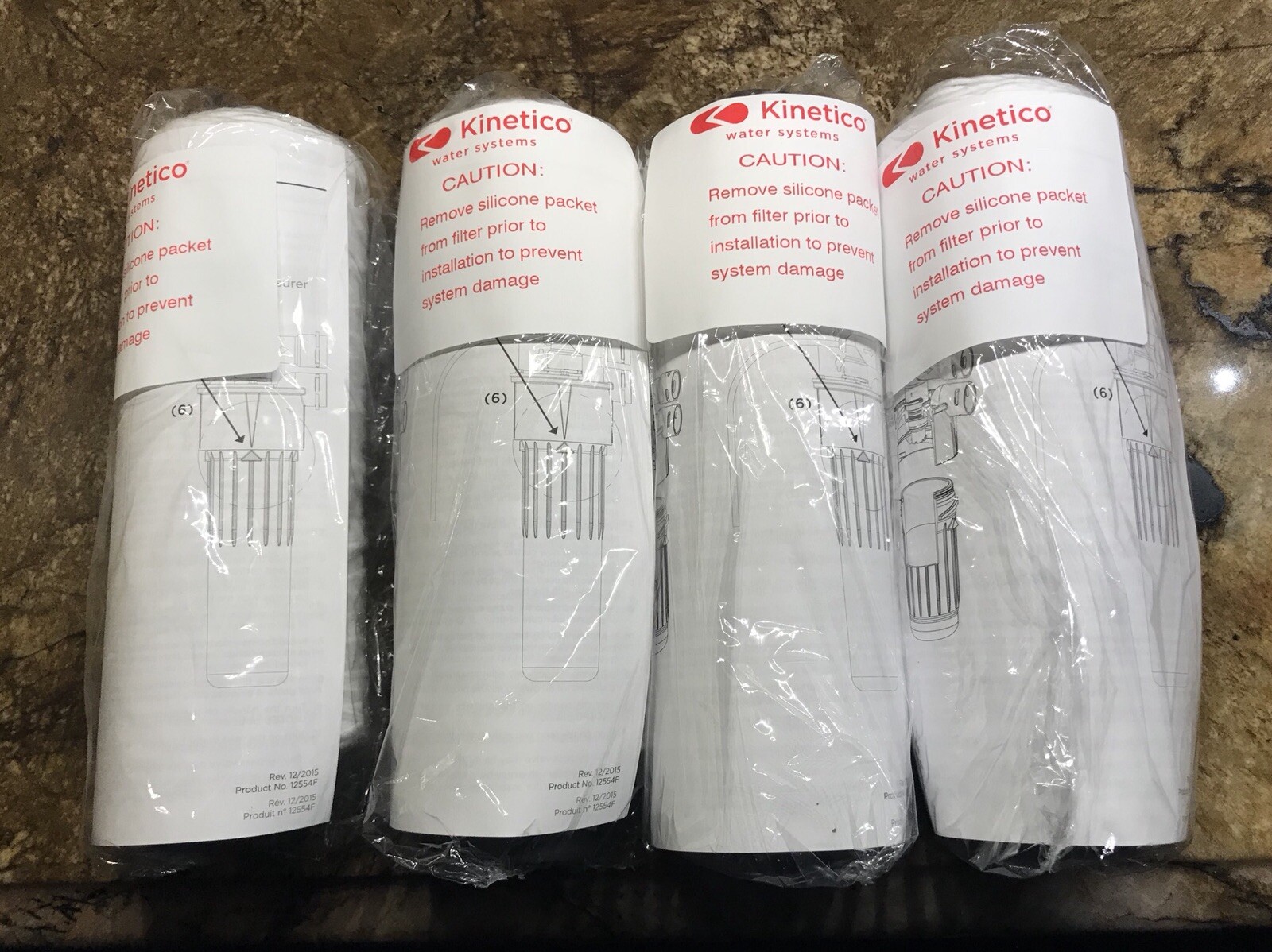 KINETICO Water Systems MACH 20 Micron Superkit Sediment Filter Cartridge 4 Pack gallery