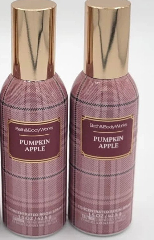 2x Bath & Body Works PUMPKIN APPLE Concentrated Room Spray NEW FREE SHIP gallery