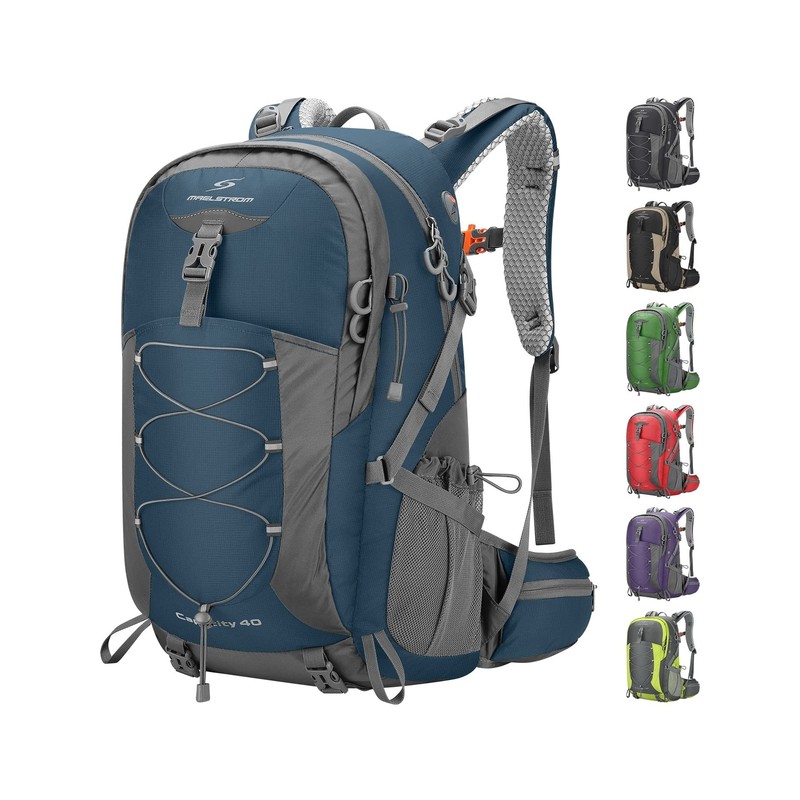 Maelstrom Hiking Backpack,Camping Backpack,40L Waterproof Hiking Daypack with…