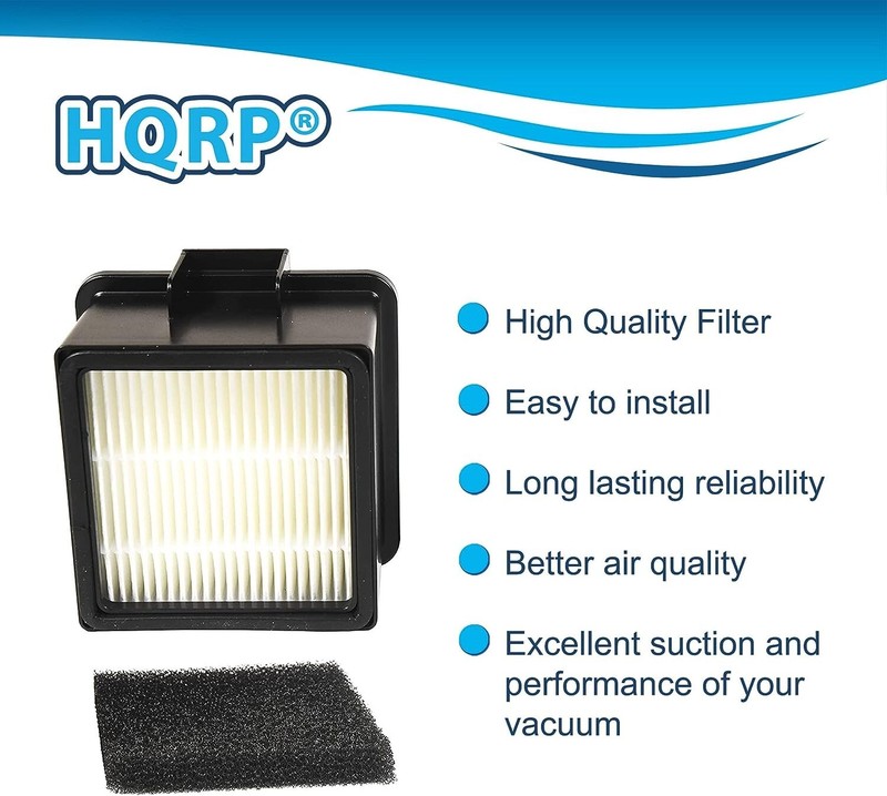 2-Pack HQRP Filter for Dirt Devil UD20005 UD20010, F43 2PY1105000 1PY1106000 gallery