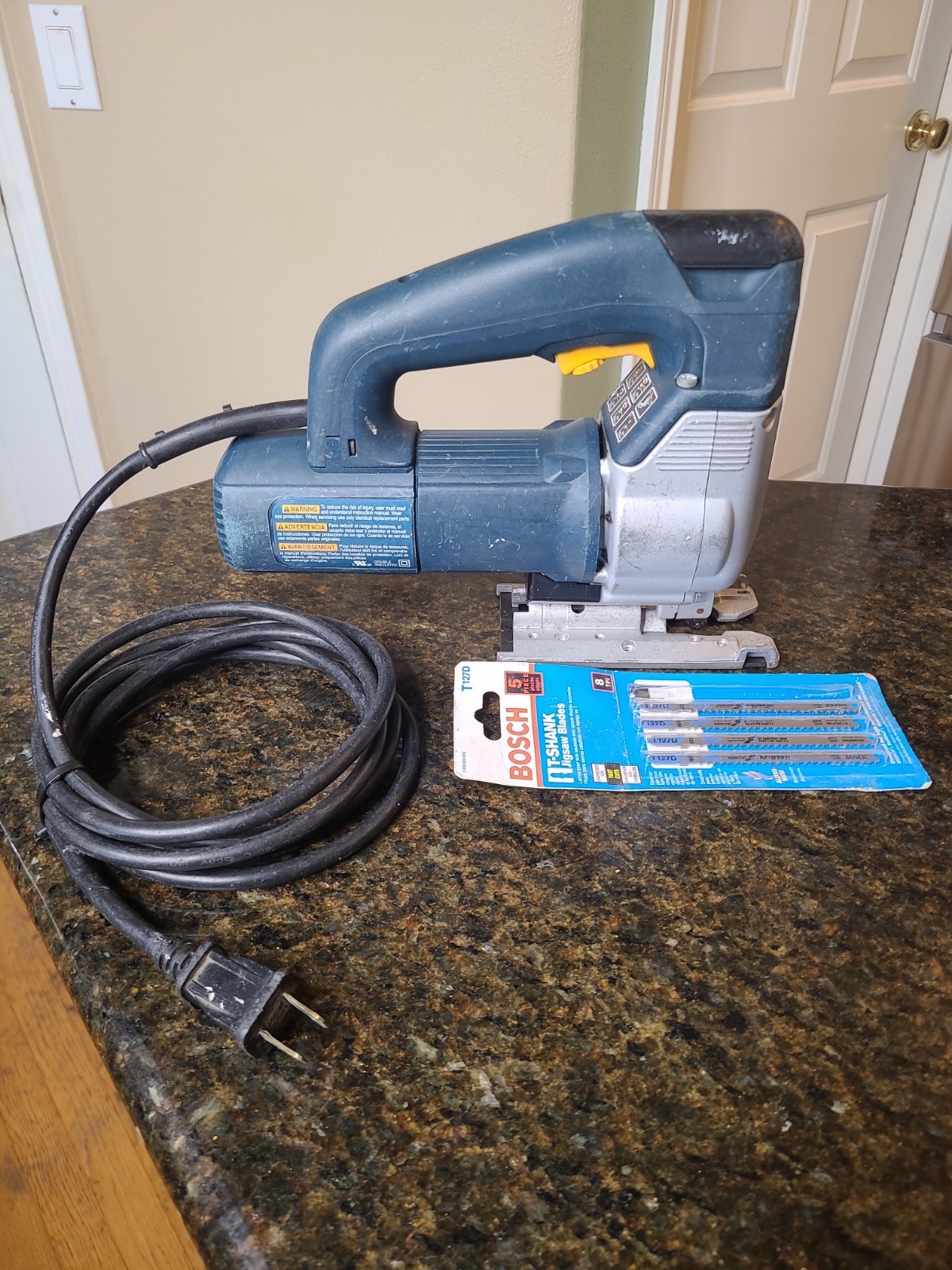 Bosch 120-Volt Variable Speed Top-Handle Corded Jigsaw 1587AVS gallery