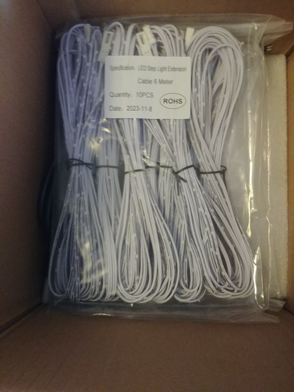 Intelligent Motion Sensor LED Stair Lighting Kit RW-5620 60 Inch *New Open Box* gallery