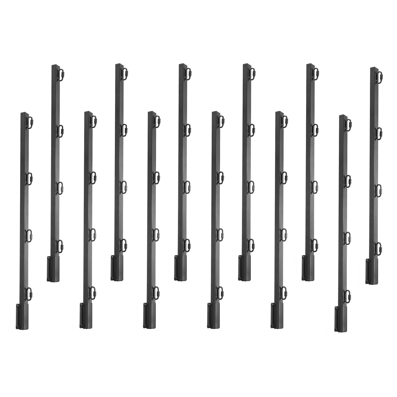 VEVOR Fence Post Extender 12Packs 32.1in Surface Mounted Fence Height Extension gallery