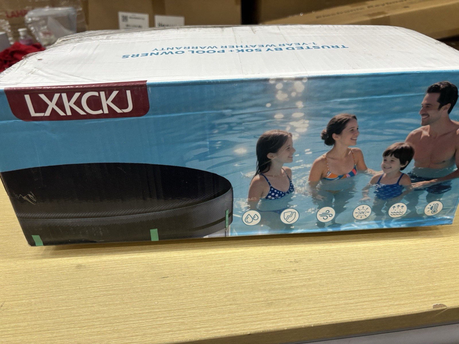 18FT Round Pool Cover, Solar Pool Covers for Above Ground Pools gallery
