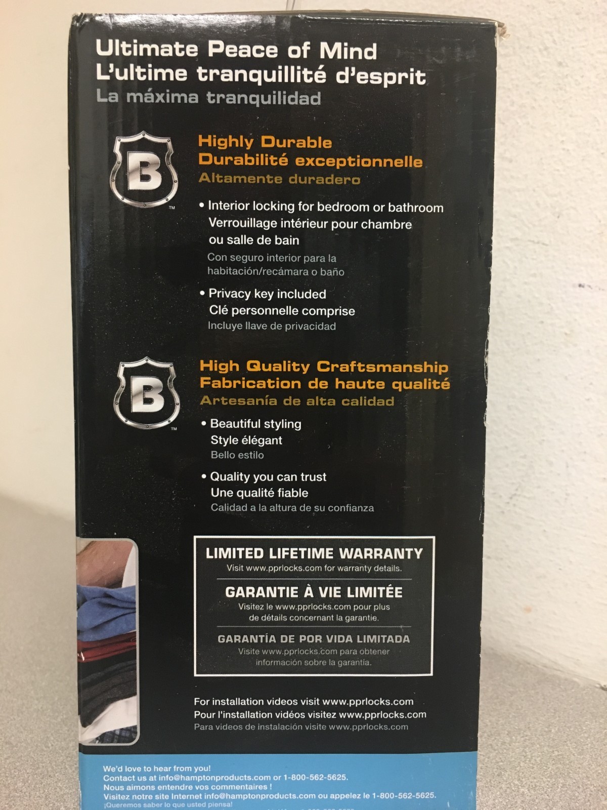 Brinks Push Pull Rotate Harper Satin Chrome Privacy Lock KW1 1.75 in. 23031-119 gallery