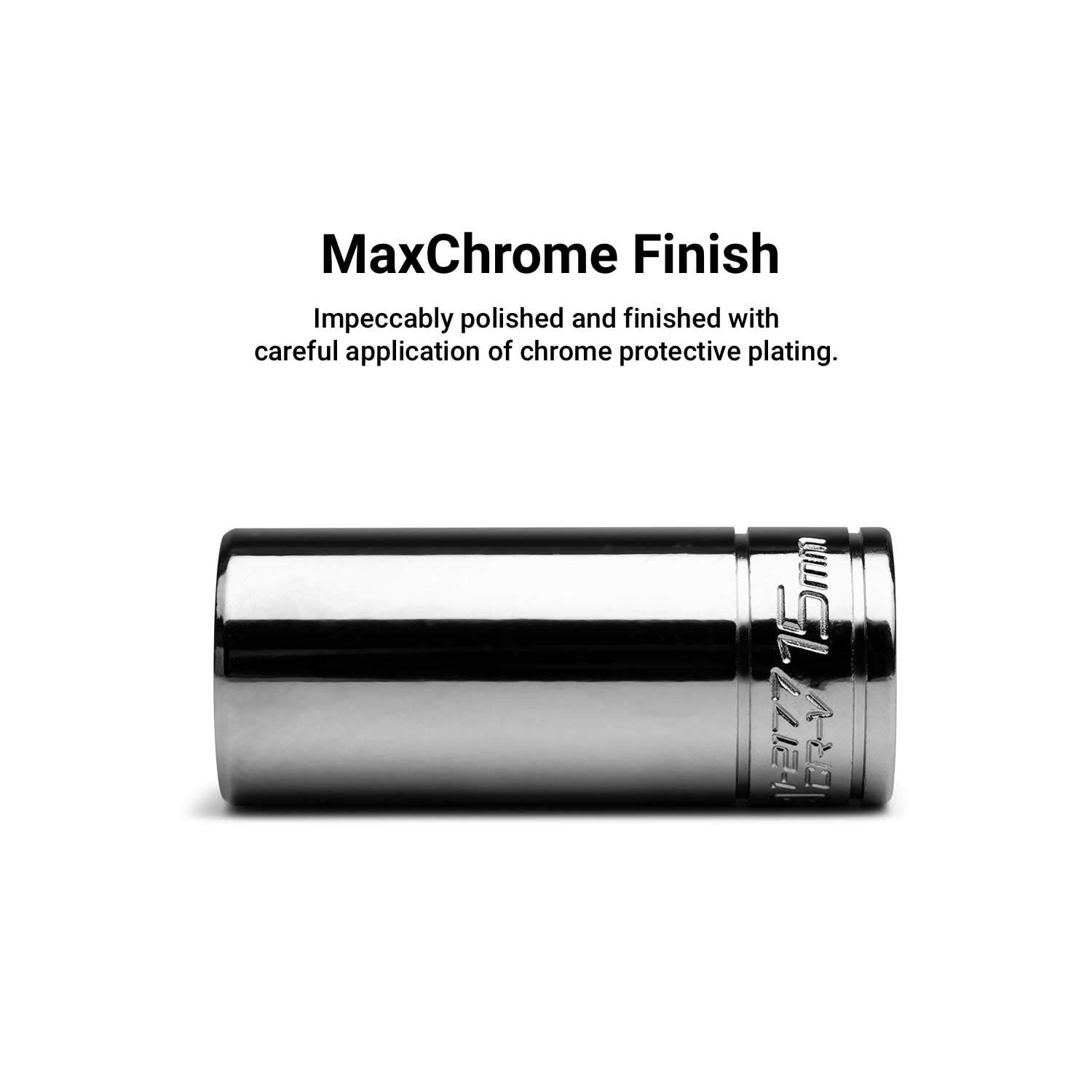 15 mm Deep Socket, 1/4-Inch Drive, 6-Point, Metric gallery