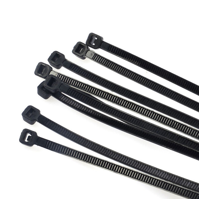 Heavy Duty Zip Ties Cable Self-Locking Nylon Cord Wire UV Resistant 120lbs Home gallery
