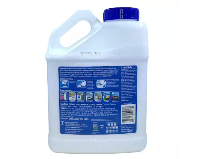 NEW Super Refill DampRid 7.5 lbs. Moisture Absorber Fragrance Free Remove Odors gallery