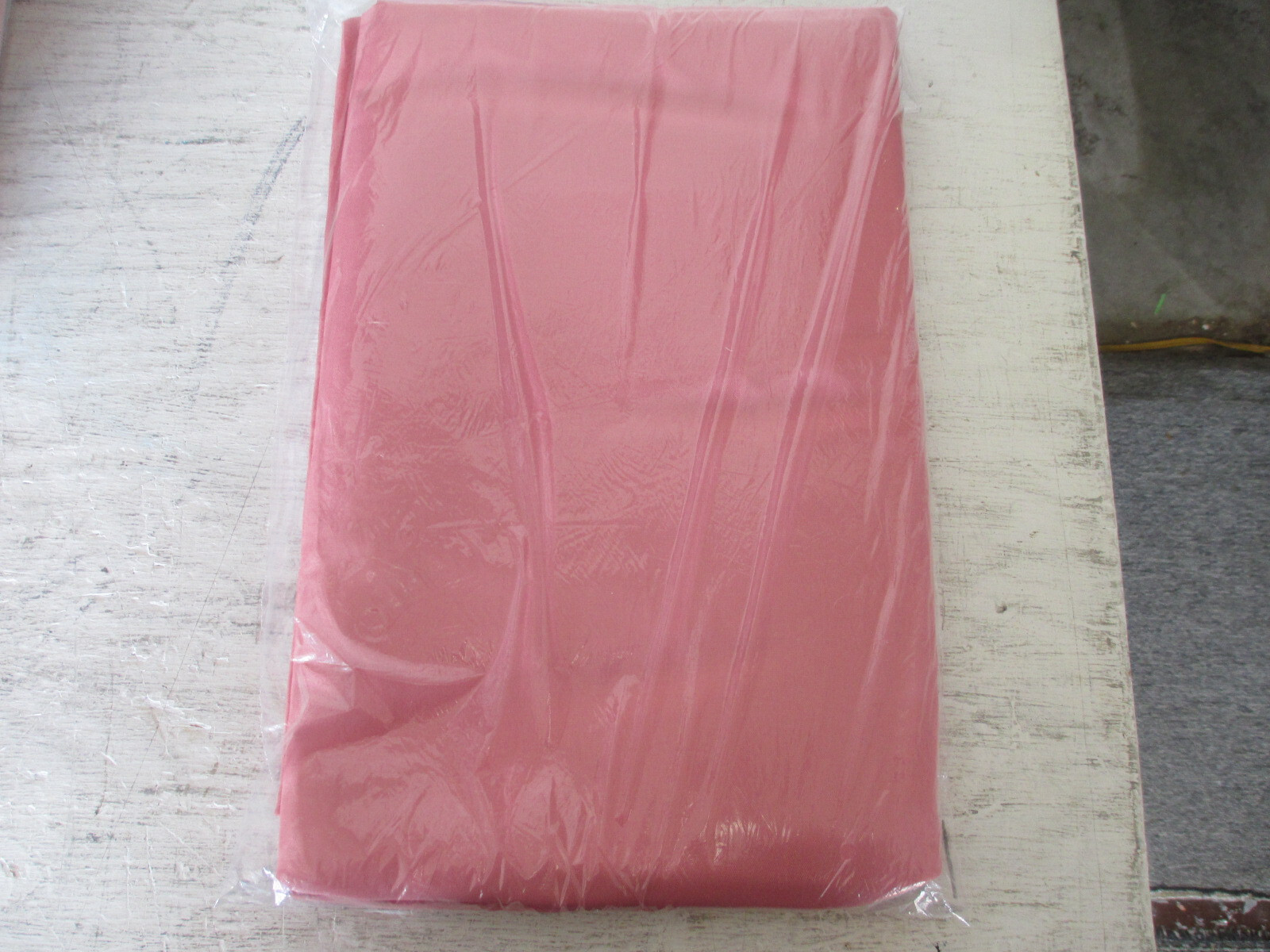 Linen Tablecloth 60 x 126 in Polyester - NEW - Strawberry Ice gallery