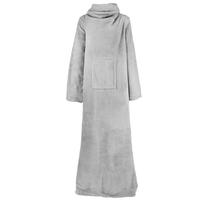 Fleece Wearable Blanket with Sleeves Pocket Fleece Warm TV Blanket Gift Adults gallery