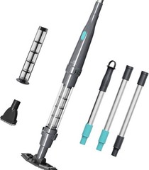 Handheld Spa Hot Tub Vacuum- Cordless Small Above Ground Pool Cleaner with 2 Bru