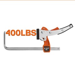 Jorgensen 6-5/8″ Ratcheting Table Clamp Track Saw Clamp Quick Release Rail Clamp