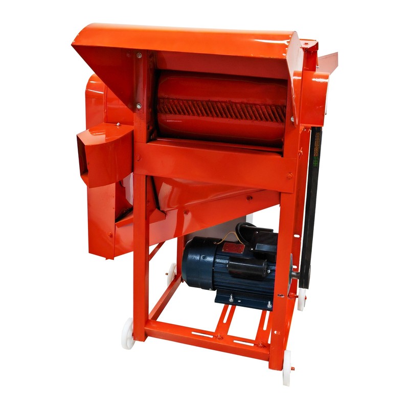 Wheat Thresher Grain Huller Peeler Beans Rice Shelling Peeling Machine 220V 3KW gallery