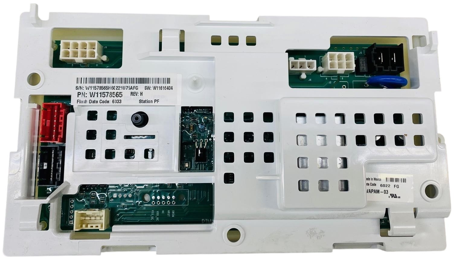Washing Machine Control Board fits Whirlpool, AP7193495, PS16744838, W11603810 gallery