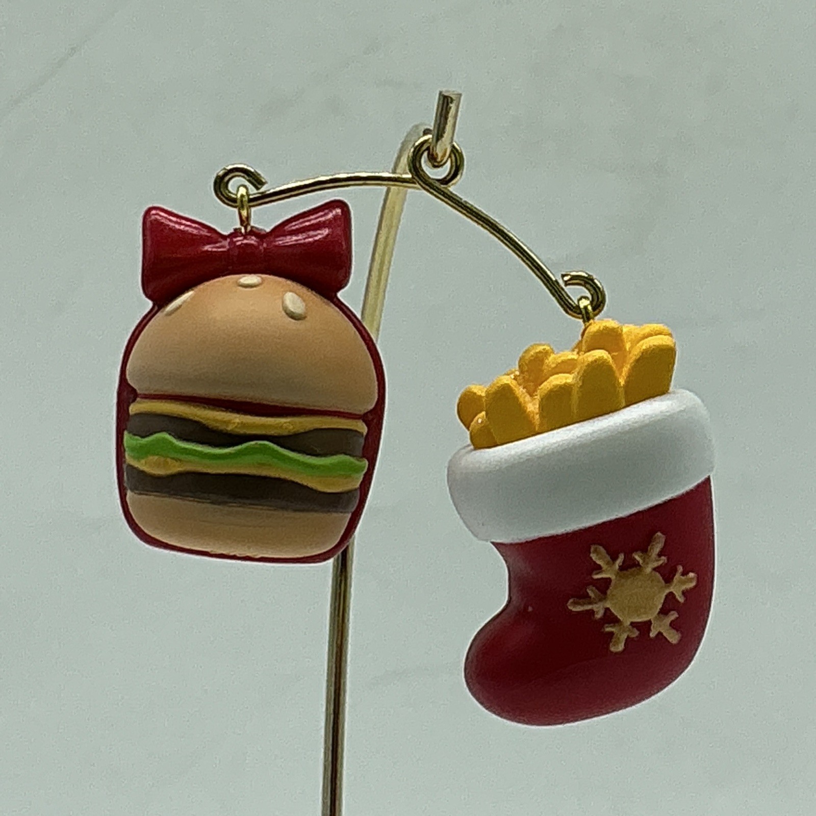 2023 Hallmark Miniature Ornament A Perfect Pairing Burger-n-Fries - FREE SHIP gallery