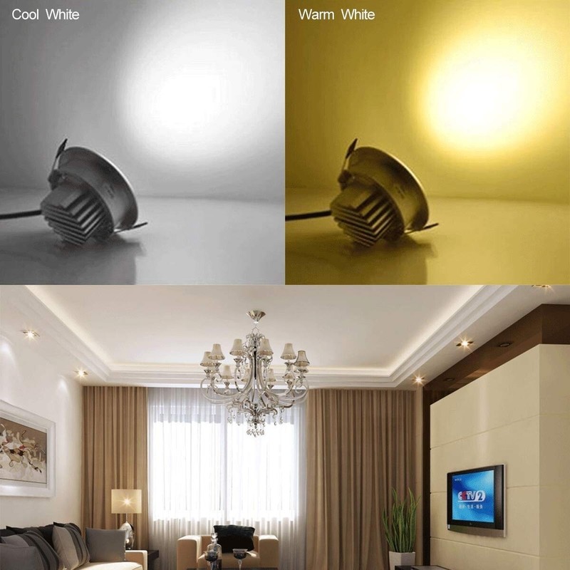 10-20PCS Dimmable LED Downlight 5W Recessed Ceiling Light Spotlight 85V-265V US gallery