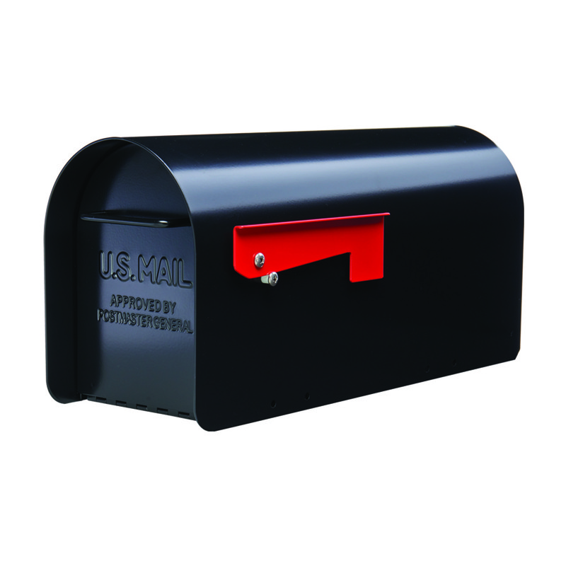 Gibraltar Mailboxes MB801B Galvanized Steel Powder-Coated Mailbox - Open Box gallery