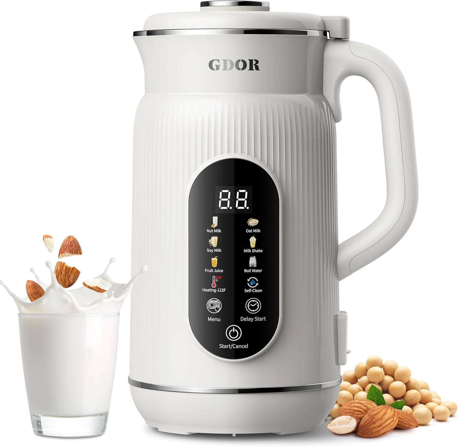 42Oz Smart Nut Milk Maker, 9-In-1 Plant Milk Machine for Almond, Oat, Soy, Juice gallery