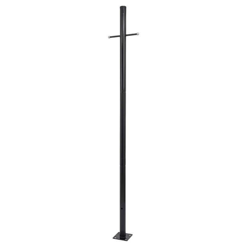 Split Street Light Pole Outdoor Lamp Post with Cross Arm for Driveway, Pathways gallery