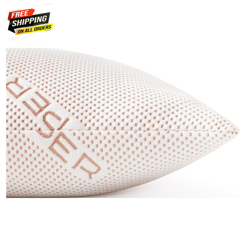 pedic Copperloft Standard/Queen Bed Pillow, 2 Pack, Hypoallergenic ✅ 👈 gallery