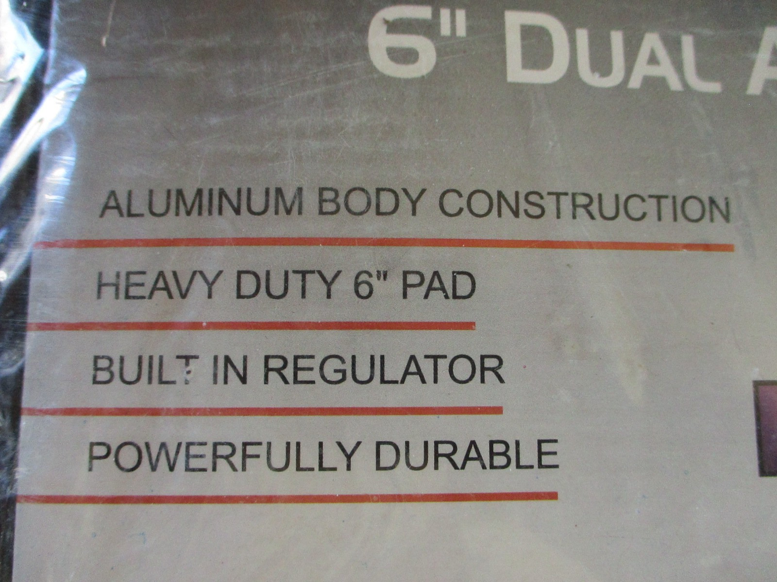 Minnesota Pneumatic 147 6" Dual Action Air Sander DA Orbital Palm Tool gallery