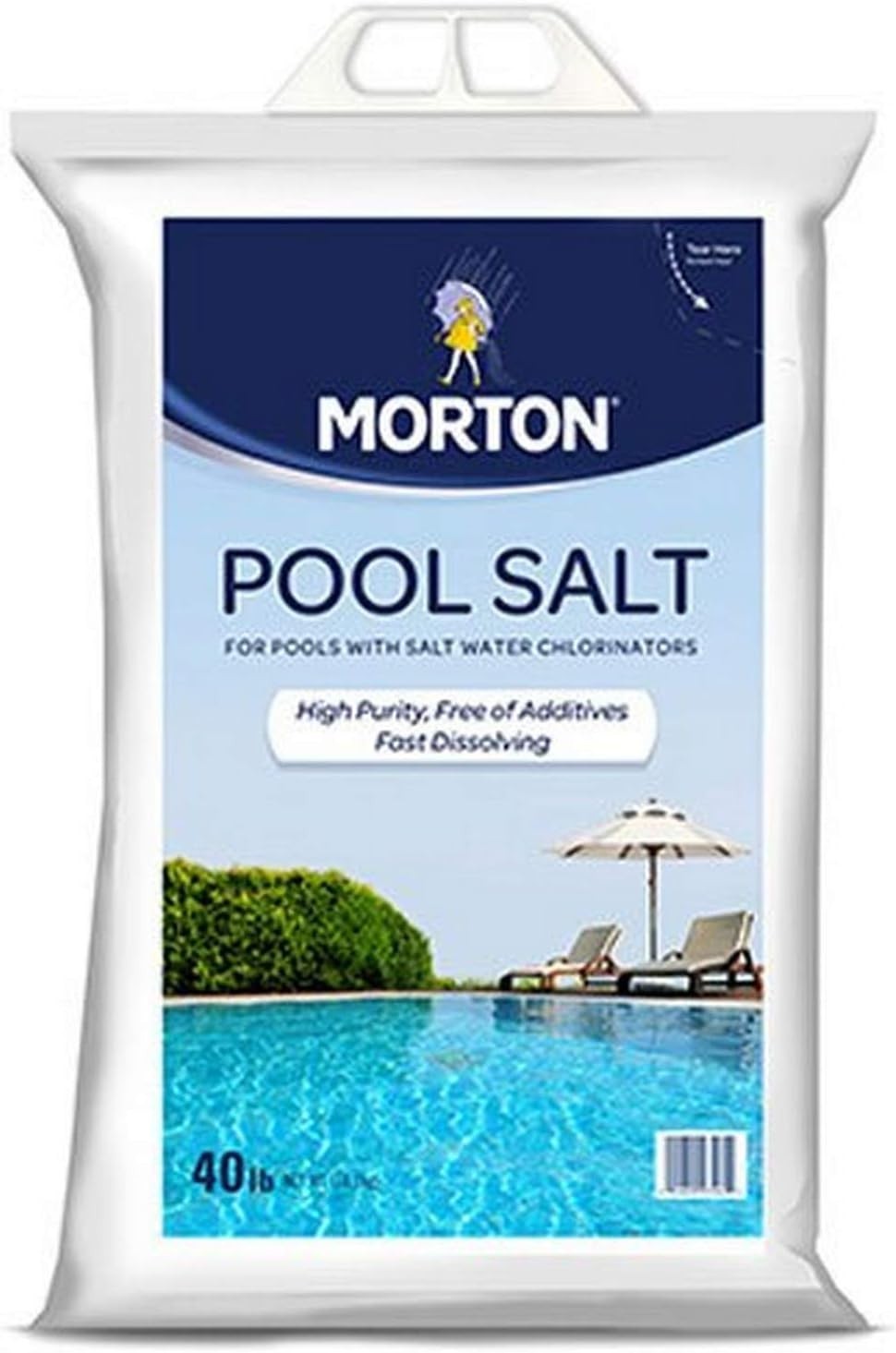 Morton Salt 3460 Pool Salt, 40 lb gallery