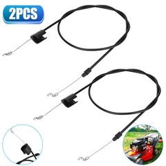 2Pcs 56inch Replacement Engine Brake Zone Control Cable For Craftsman Lawn Mower