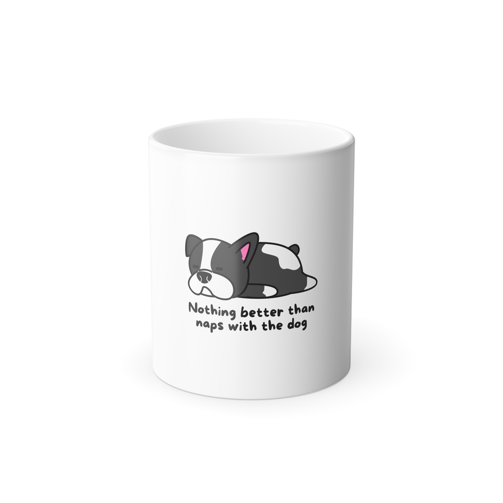 Color Morphing Mug, 11oz - Nothing Better Than Naps With My Dog - Perfect Gift gallery