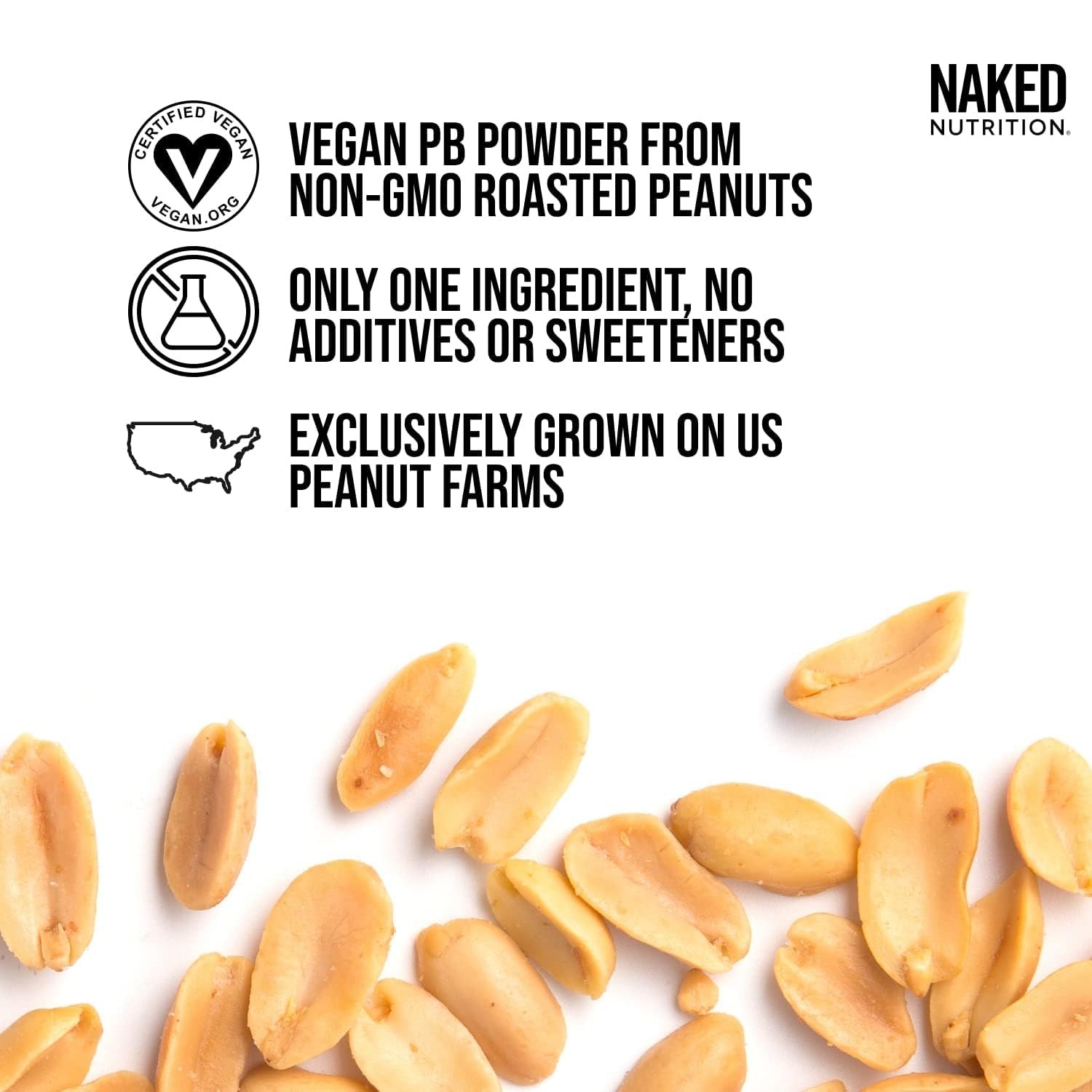 2 LB Powdered Peanut Butter from US Farms – Bulk, Only 1 Ingredient Roasted ... gallery