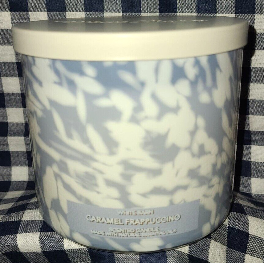 2-Pack NEW Caramel Frappuccino 3-Wick Candle 25-45 burn hours Bath & Body Works gallery
