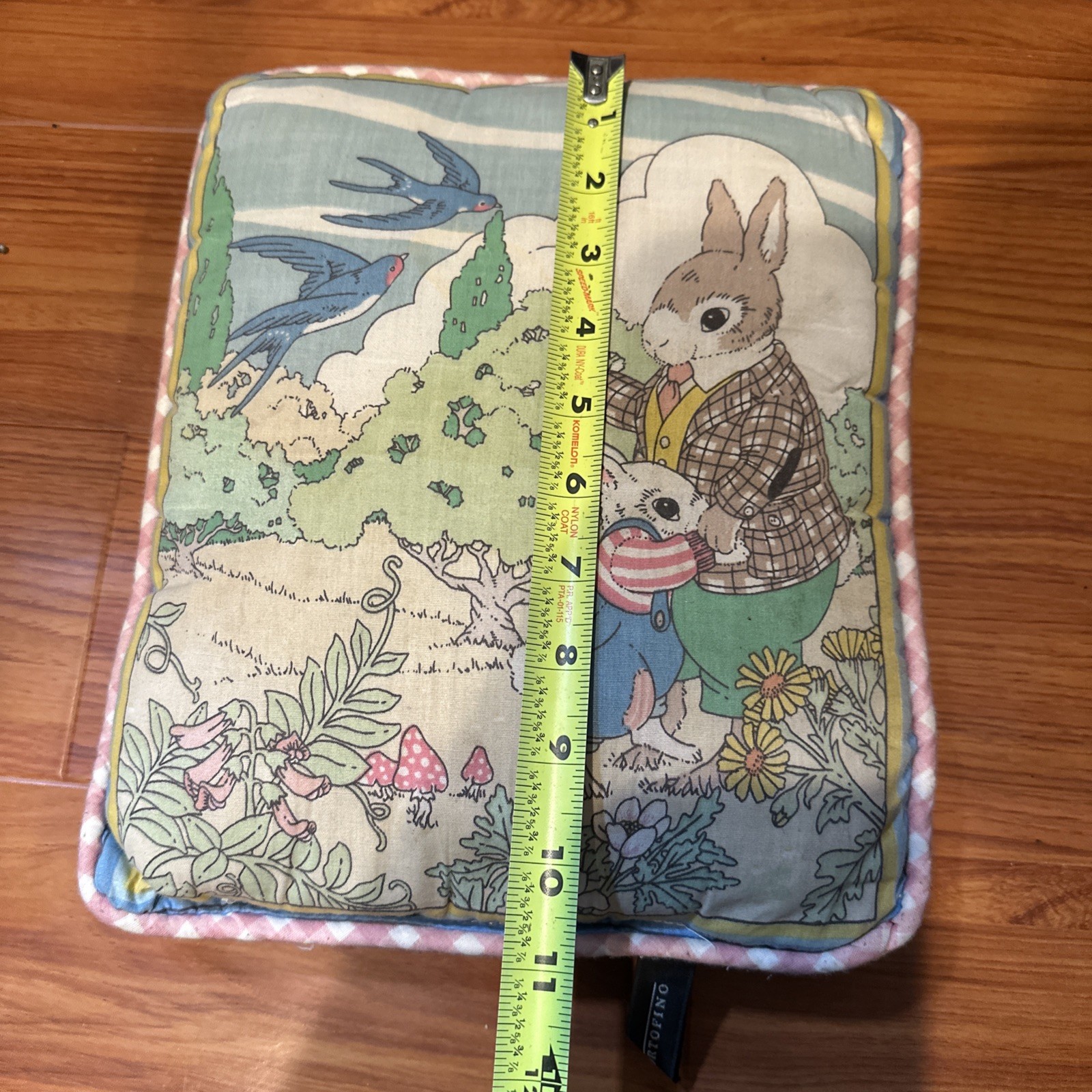 #S11-Mrs. Rabbit Beatrix Potter Belgian Cushion Pillow Cover gallery
