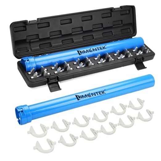 Inner Tie Rod Removal Tool, Master Inner Tie Rod Tool Set with 12 Crowfoot Blue gallery