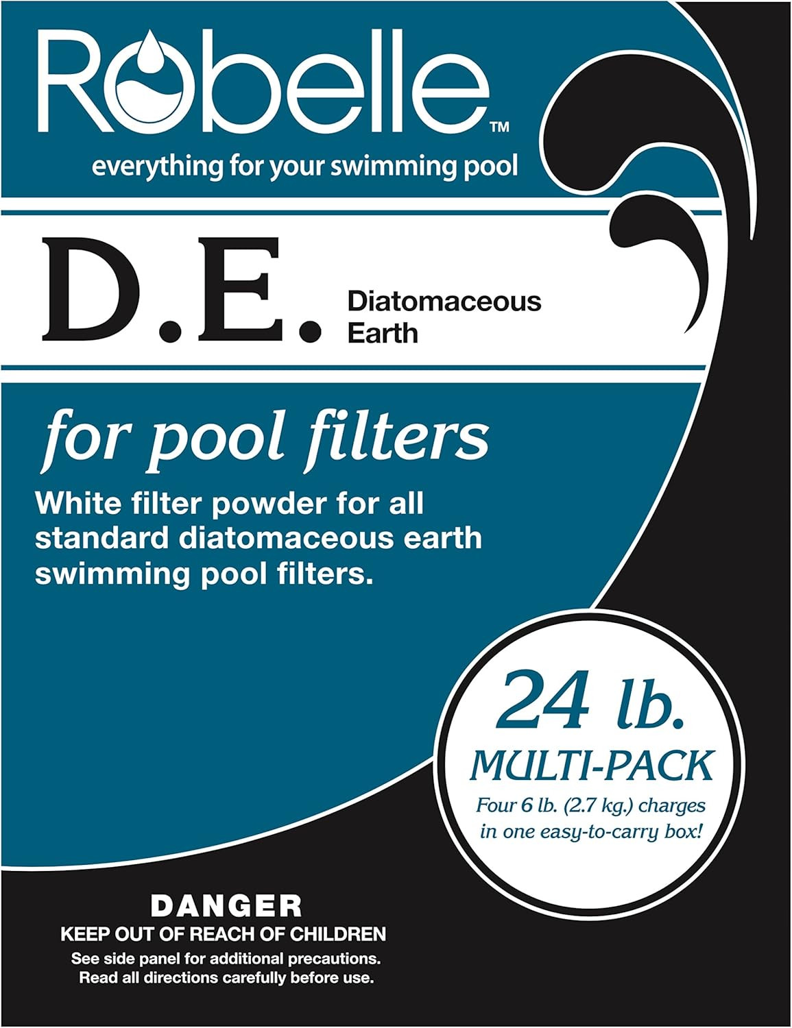 24-Pounds Premium D.E. for Pool Filters, Diatomaceous Earth DE Pool Filter Powde gallery