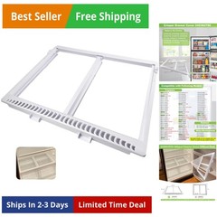 Refrigerator Crisper Shelf Frame Compatible with Frigidaire Refrigerator, Cri…