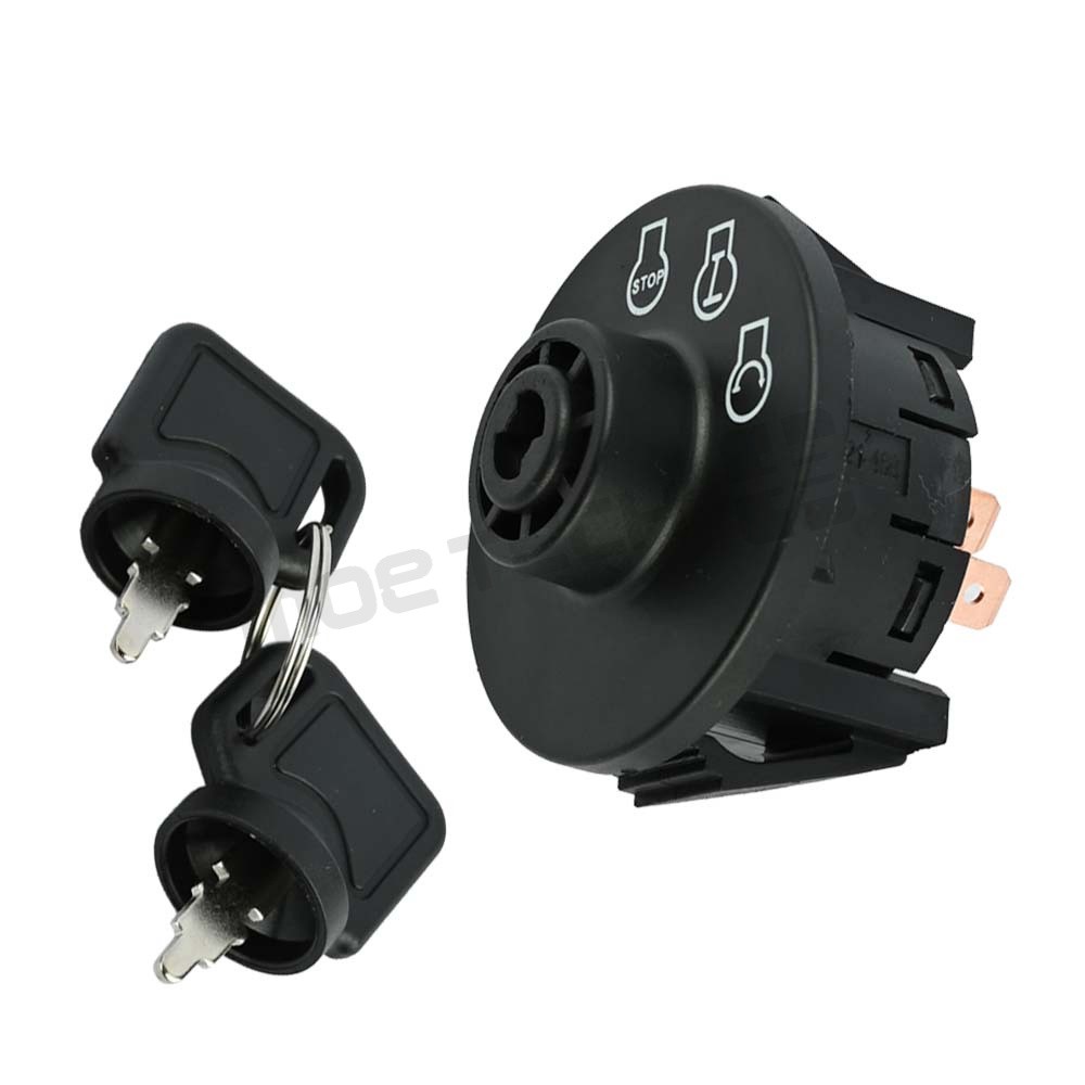 Ignition Switch w/ 2 KEYS for Toro ZMaster TimeCutter Titan Exmark 137-4100 gallery