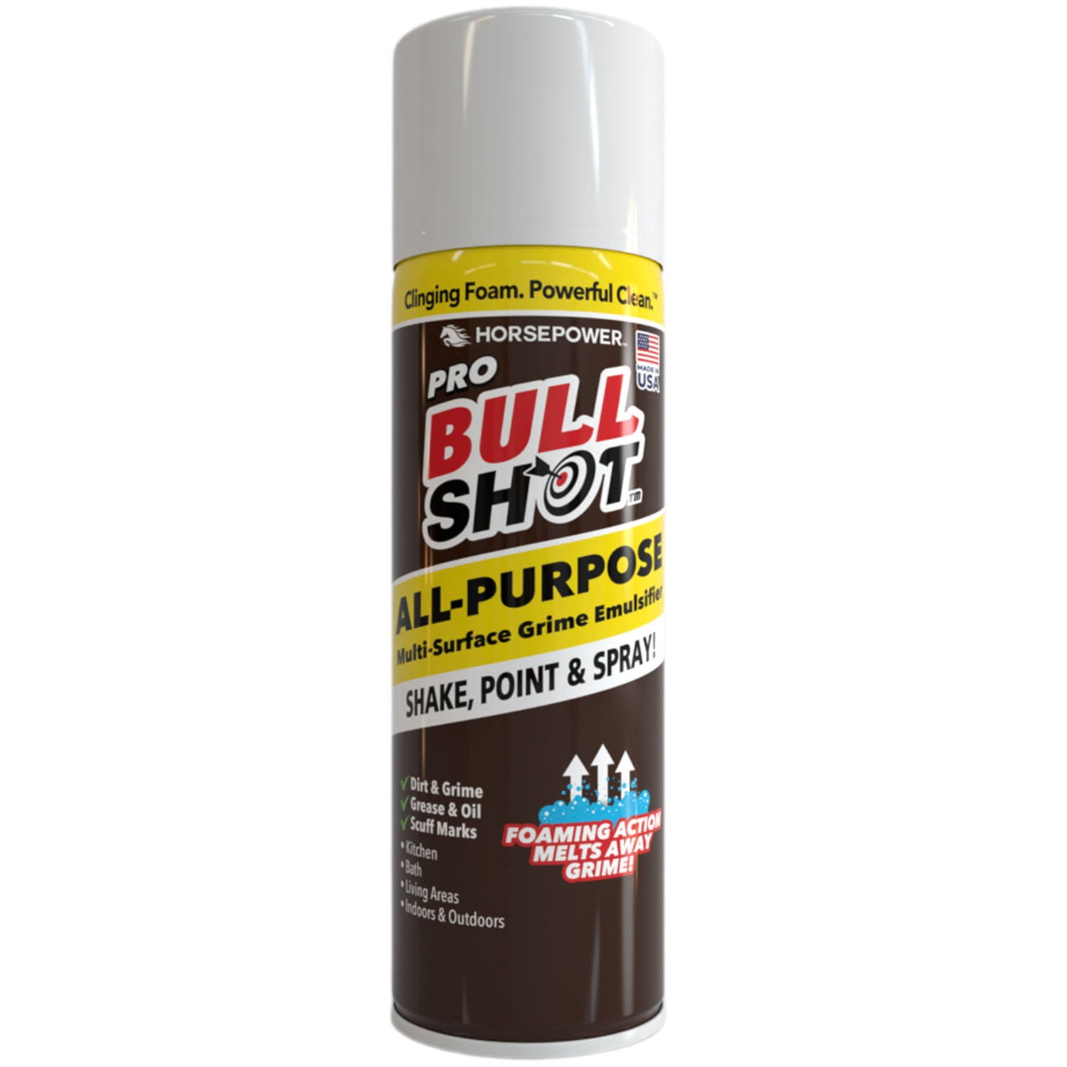 Bull Shot All-Purpose Professional Strength Foam Multi-Surface Dirt & Grime gallery