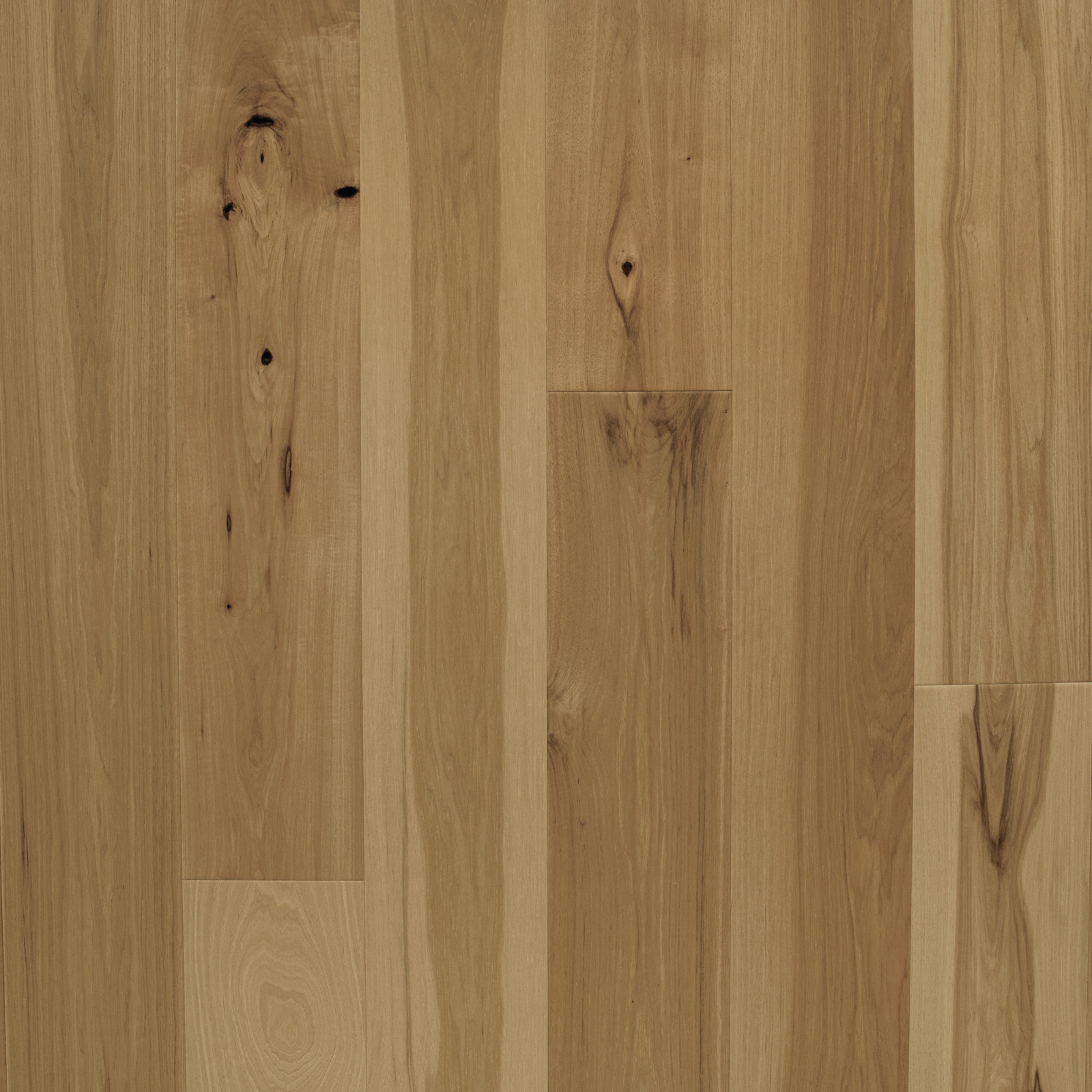 Wide Plank Hickory Flooring, Natural, Prefinished Engineered, Sample gallery