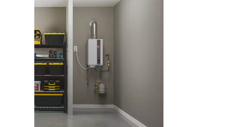 Rheem Performance Plus 9.5 GPM Smart Non-Condensing Indoor LP Tankless Wa Heater gallery