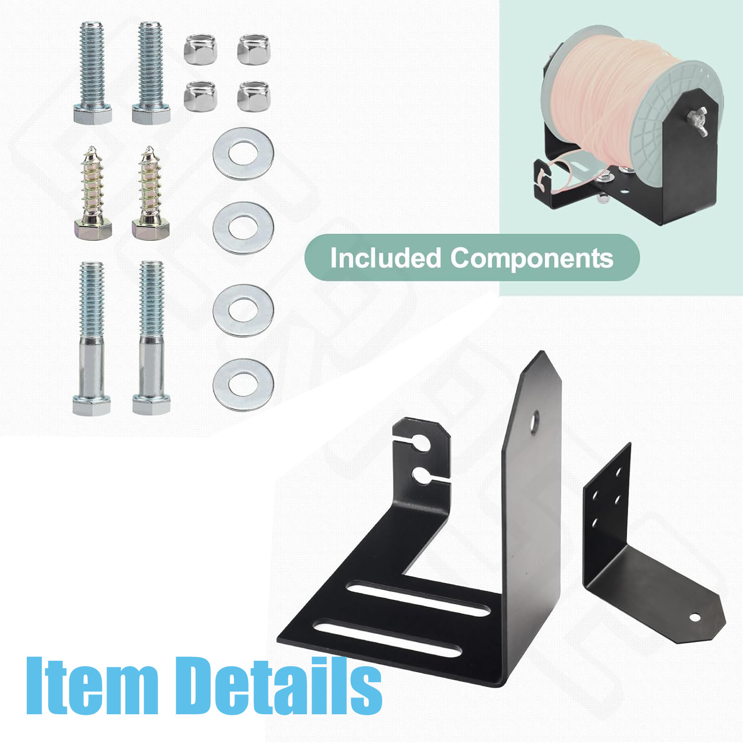 WEED WACKER COMMERCIAL TRIMMER LINE HOLDER, WITH MOUNTING HARDWARE gallery