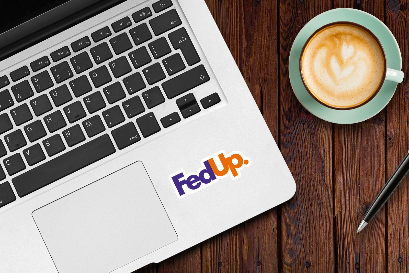 FedUp Funny Sticker Laptop Water Bottle Vinyl Decal gallery