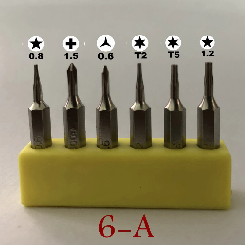 Screwdriver Micro Bits For iPhone XS 11 12 13 14 SE 7 8 6 Repair MacBook Hex 4mm gallery