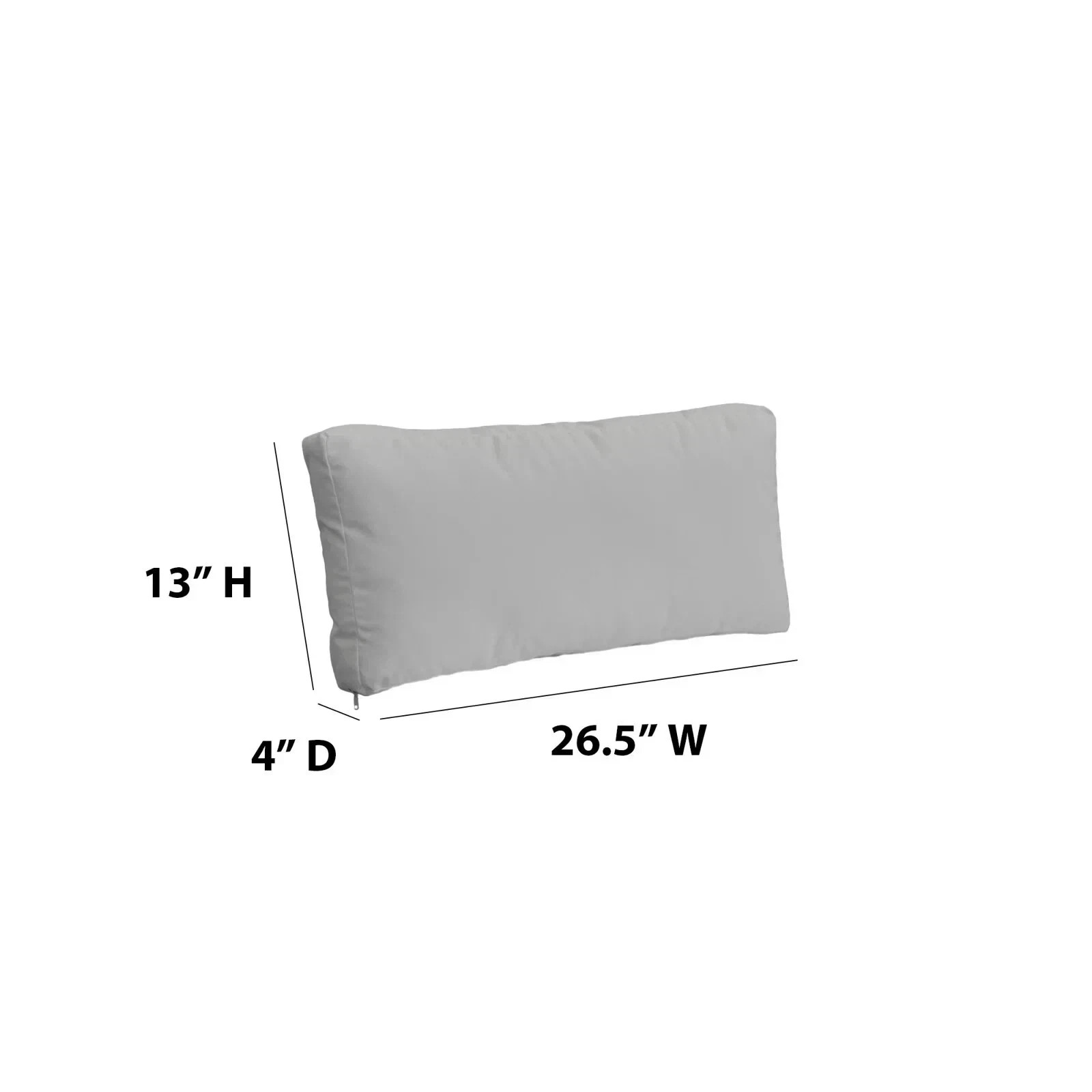 Outdoor Armless Sectional Cushion Covers for TK Classics TKC015b-AS & TKC010b-AS gallery