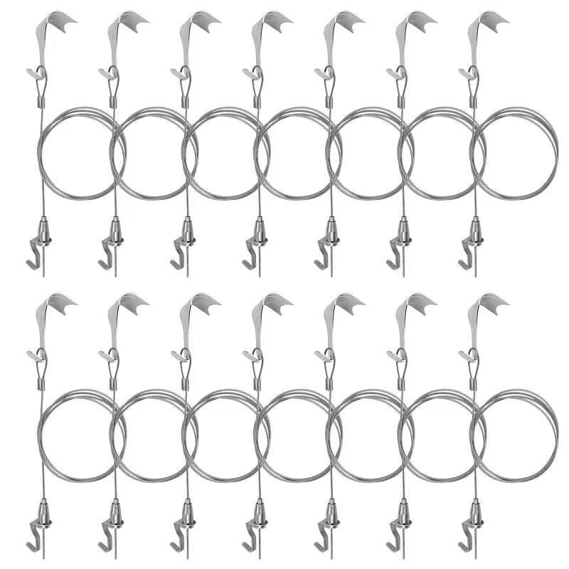 Mocking Bird Sturdy Picture Rail Hanging System, 66 lb (30 kg) Max Load gallery