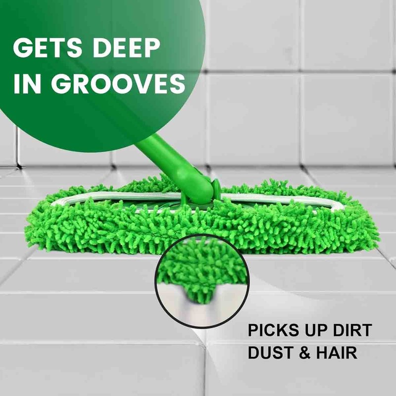 Reusable Microfiber Mop Pads - Washable & Eco-Friendly Cleaning Solution gallery